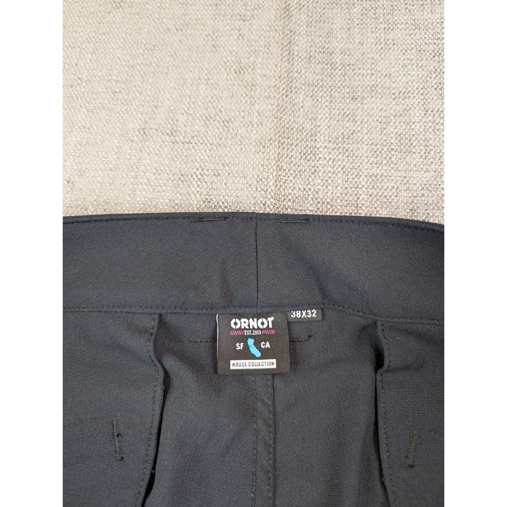 Ornot Pants Mens 38x32 Black Mission Cycling Biking Gorpcore Outdoor Hiking USA - Picture 10 of 11